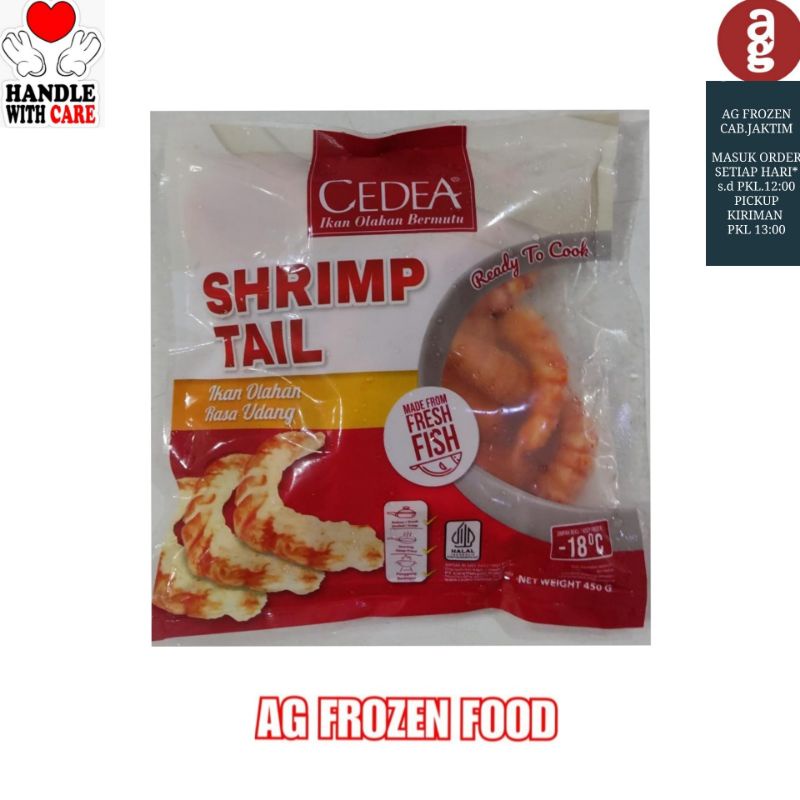 

Cedea Shrimp Tail 450 Gram