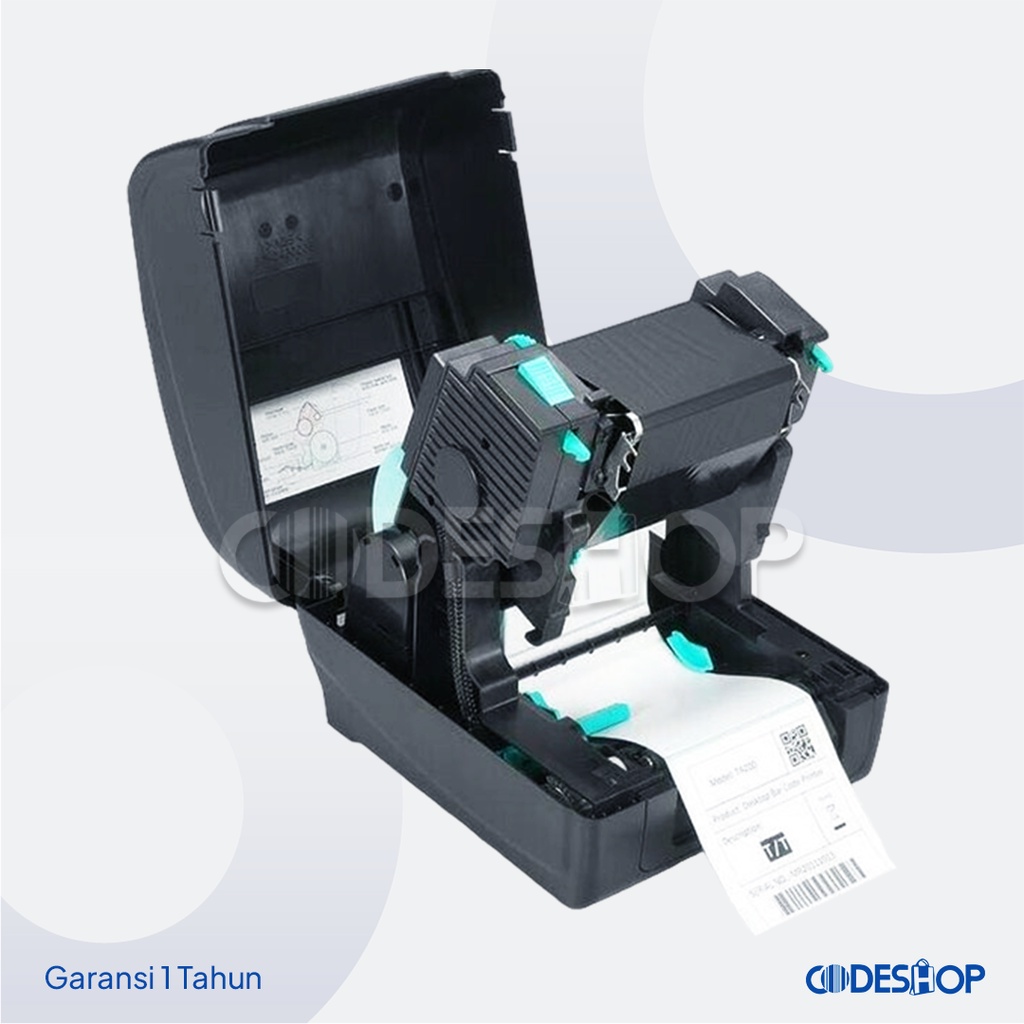Printer Barcode TSC TTP 542 Cetak Label 203 DPI USB