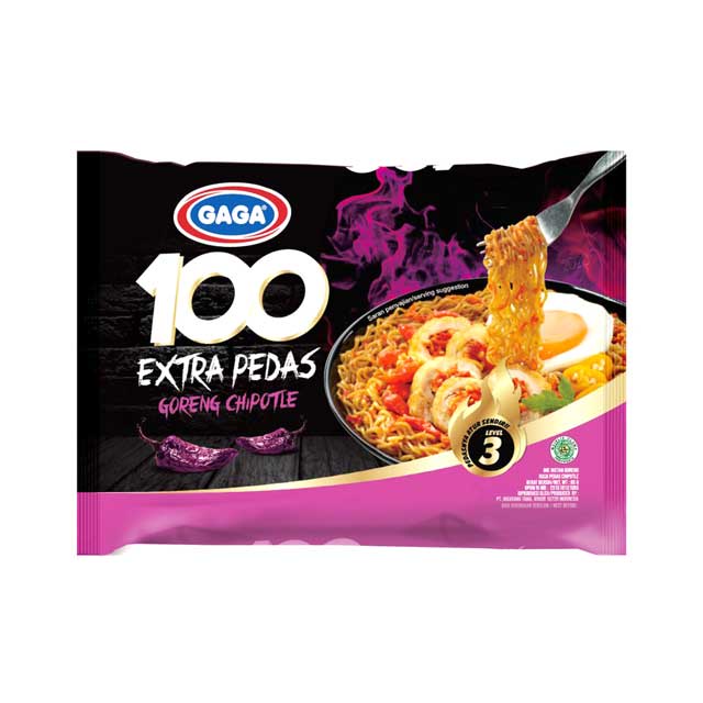 

GAGA 100 EXTRA PEDAS GORENG CHIPOTLE 85G