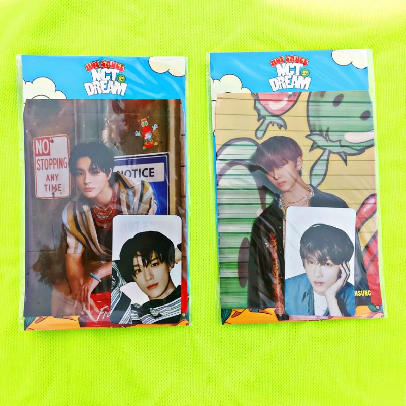 HOLO STANDEE NCT DREAM HOT SAUCE JENO JISUNG PHOTOCARD / PC