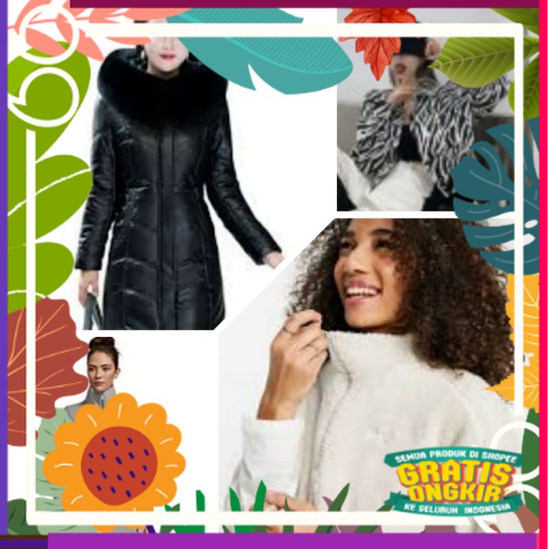 [COD Original] Jaket Wanita Korea Musim Dingin/Winter | Parka | Tebal | Bulu Brand Original / street
