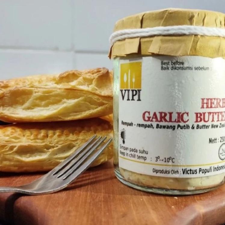 

☼ VIPI HERBS GARLIC BUTTER NEW ZEALAND@250GRAM (BISA BUAT MPASI BAYI) ♦