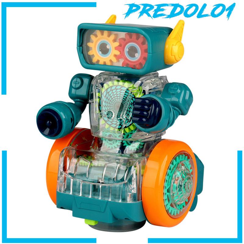 [Predolo1] Mainan Robot Gear Mekanik Dengan Lighting Dengan Moving Gears Untuk Hadiah Liburan