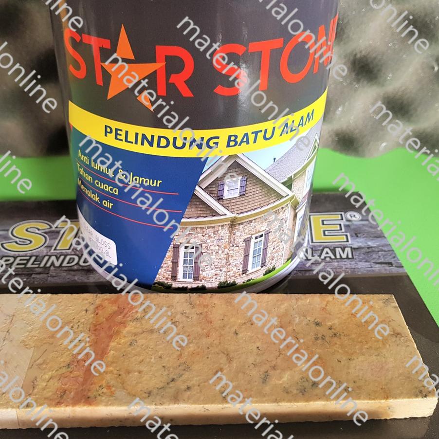☼ PROPAN STAR STONE STARSTONE Cat Vernis Coating Batu Alam 1 Kg 1Kg ➺