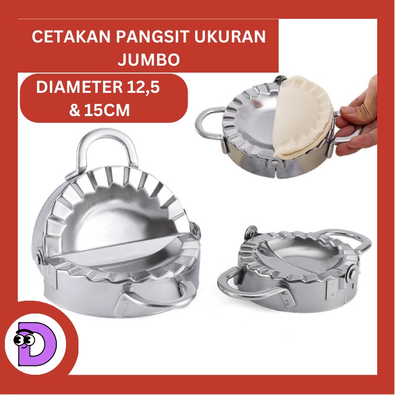 Alat Cetakan Pembuat Cireng Isi Jumbo Cetakan Pangsit Pastel Dimsum Stainless
