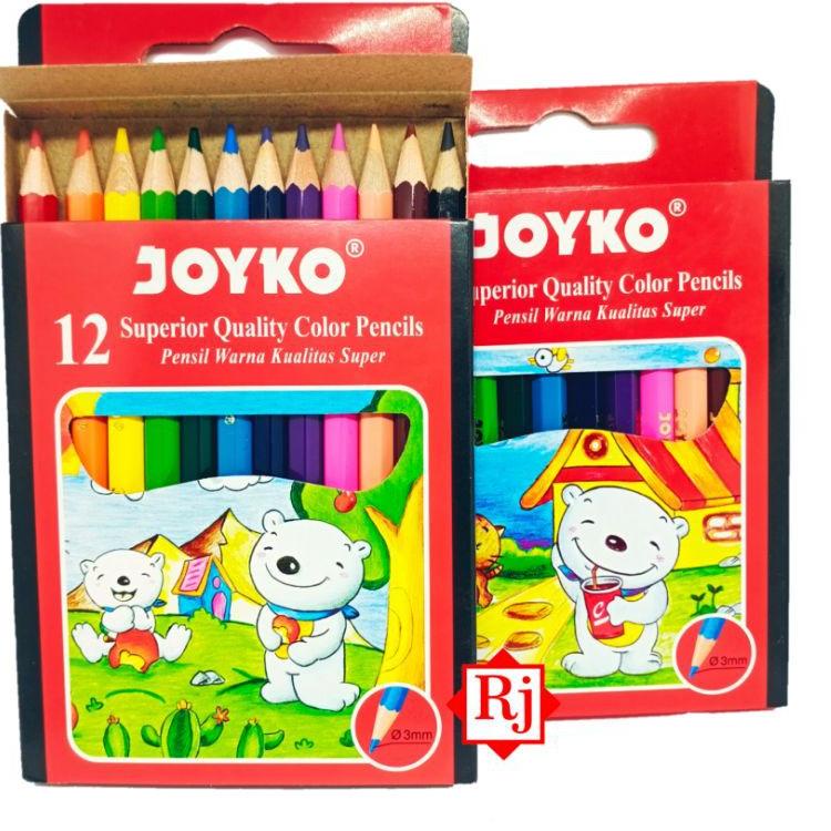 

G87 [CP-S12] Pensil Warna Joyko 12 Warna (P = 8.5 CM) Bigger box READY STOCK ♟