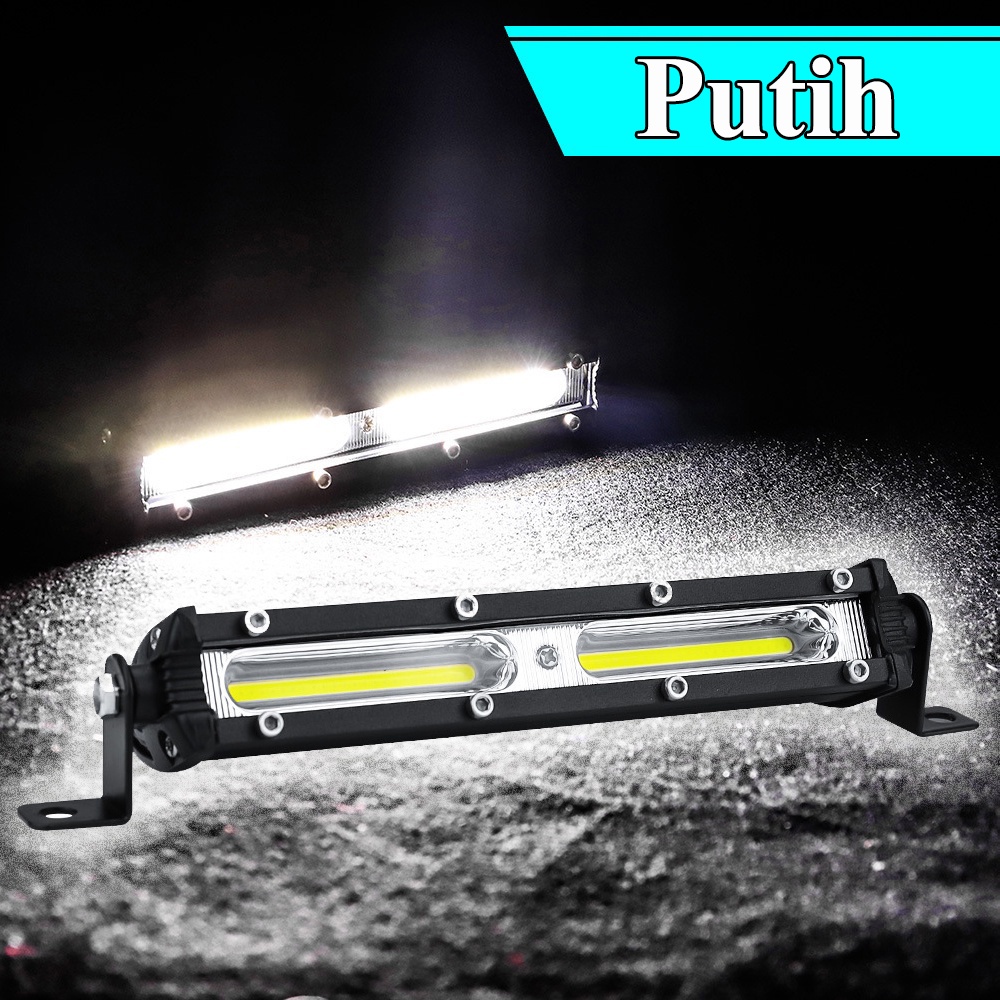 SEAMETAL Lampu Tembak Mobil Super Terang 50 Watt Lampu Sorot Mobil LED Putih