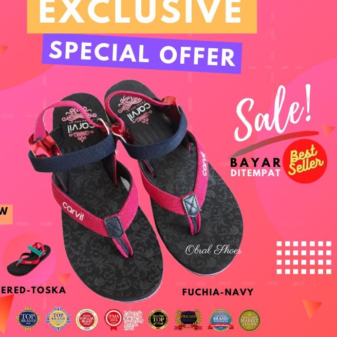 ☁ Carvil Sandal Gunung Anak Perempuan Rayya 01 TW ▲