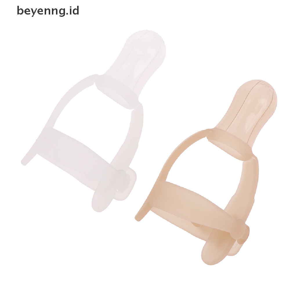 Beyen Nontoxic Silicone Baby Kids Anak Pelindung Jari Stop Jempol Menghisap Pergelangan Tangan Band ID