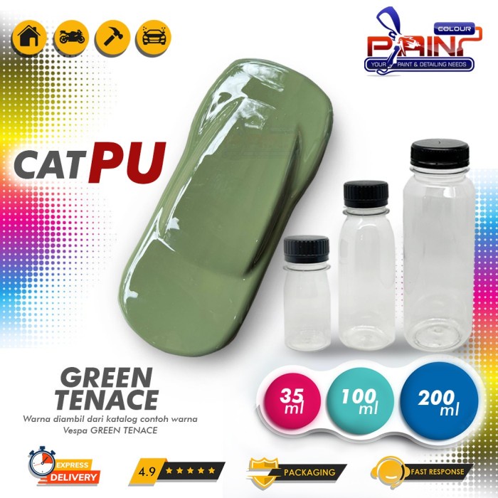 Cat PU Tennacegreen | Inspired Warna Vespa Greentennacee