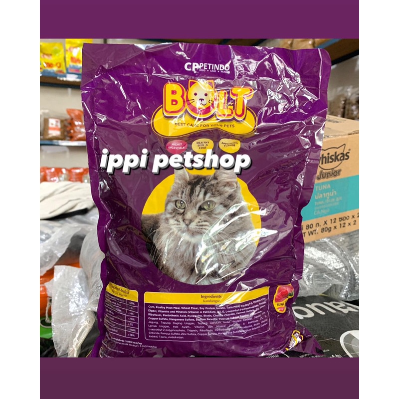 BOLT Tuna 1KG | Makanan Kucing 1 Kg | Bolt Tuna 1kg