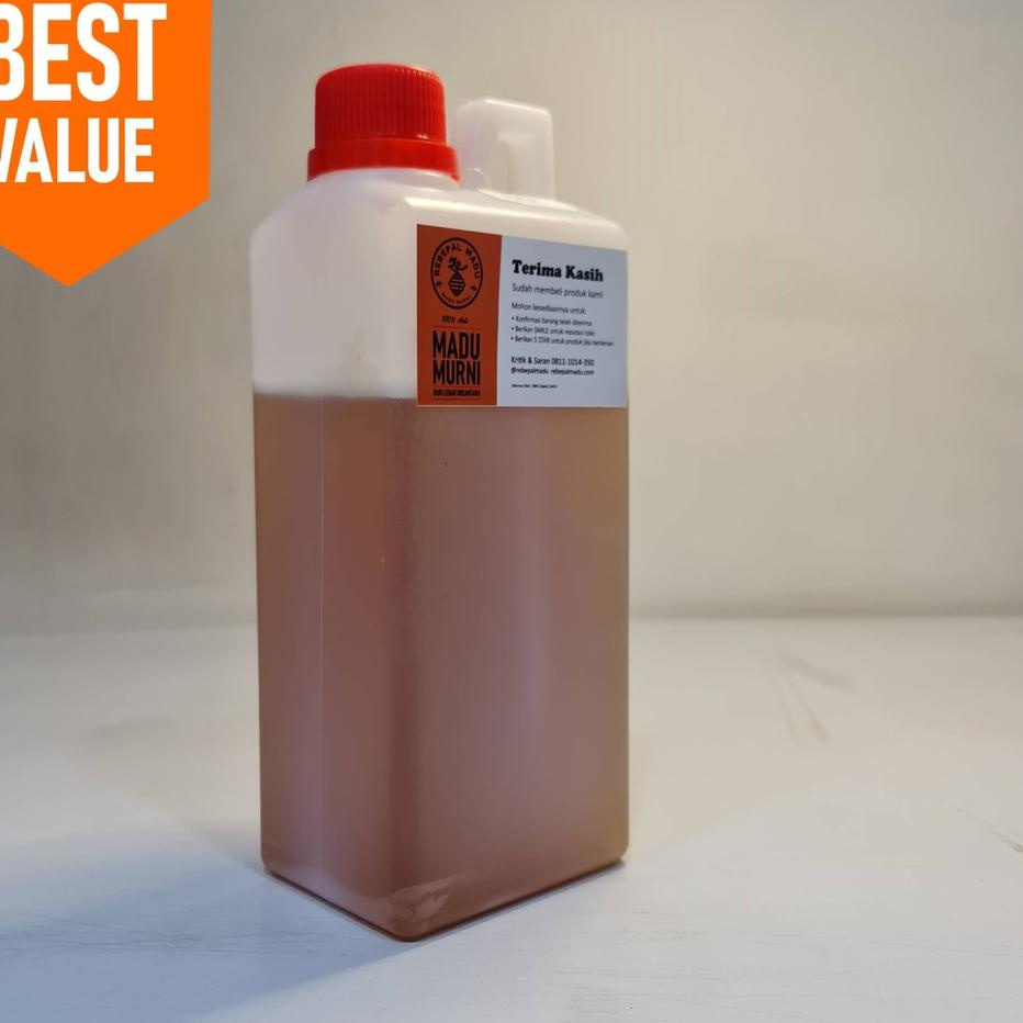

● Murni Asli 100% Pure Indonesian Raw Honey Super - 1kg ➣