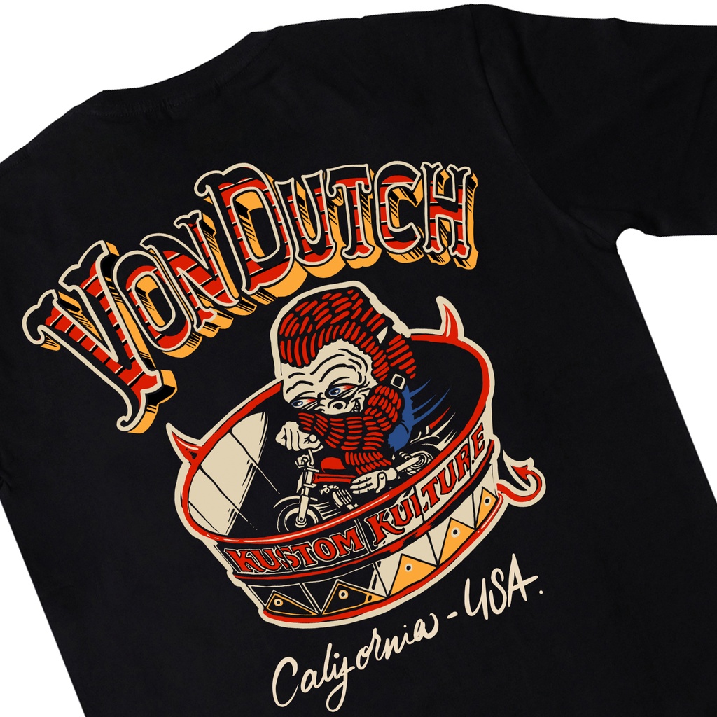 V0n Dutch Tshirt 0724 Black