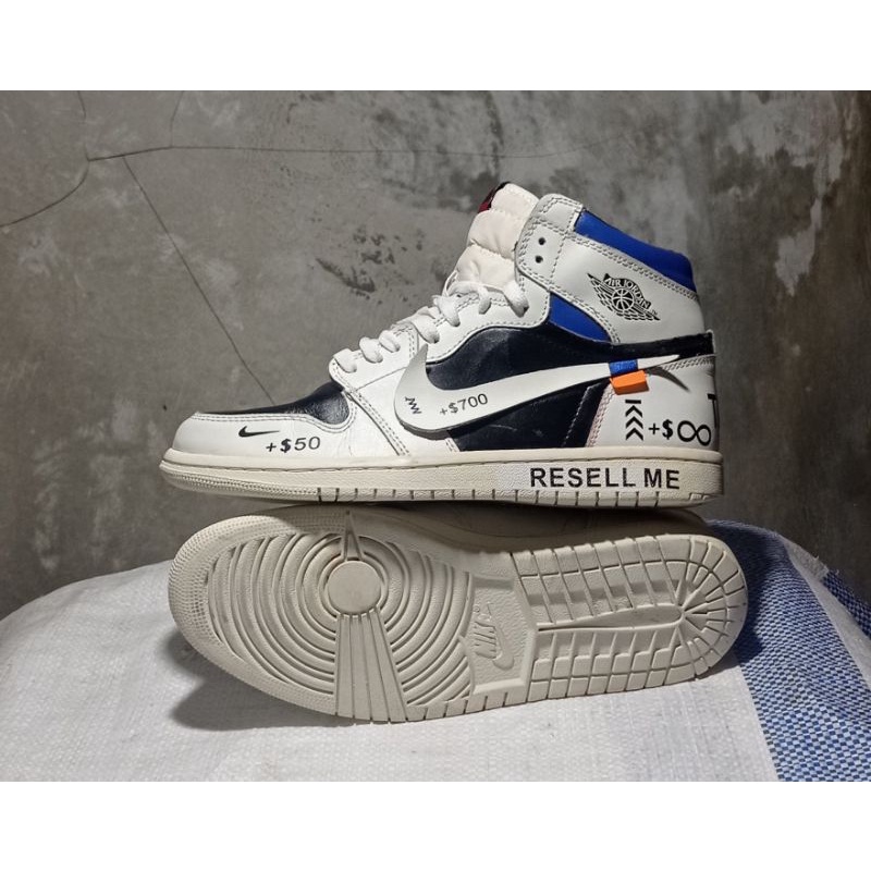 aj 1 x off white 42