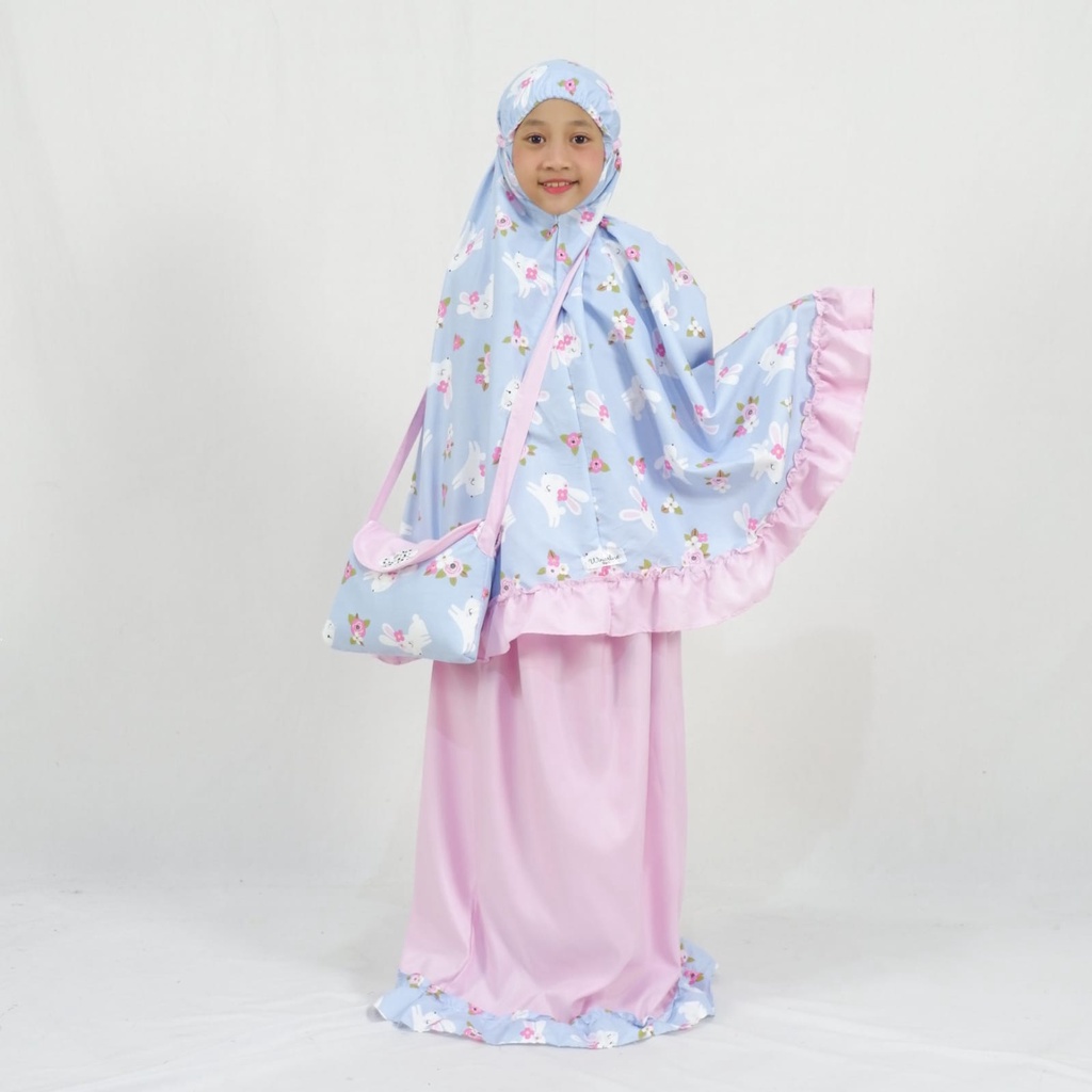 MUKENA ANAK KARAKTER MOTIF CANTIK DAN LUCU