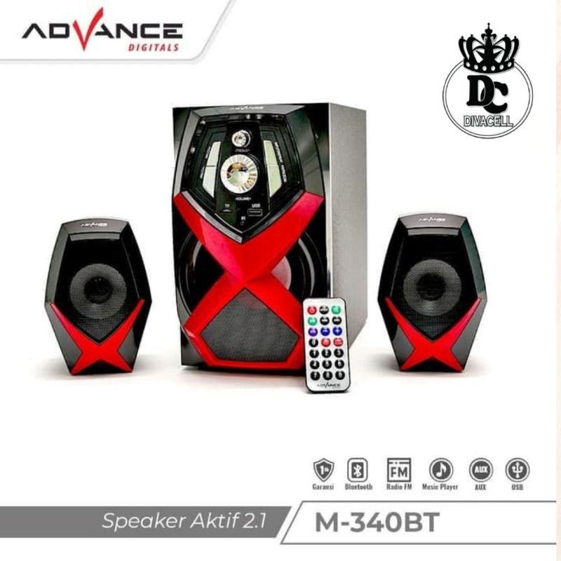 SPEAKER AKTIF M-340BT TERMURAH