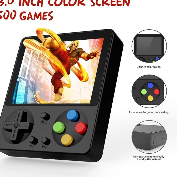 ❃ Gameboy Retro 500 In 1 SUP Dual Stick Mini Game Boy Portable ☁