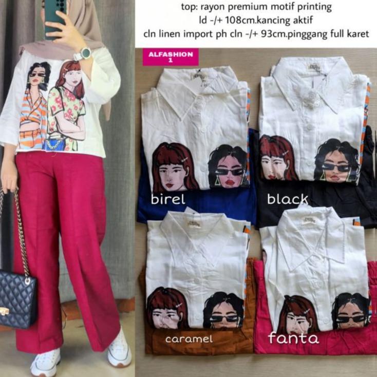 ☄ ANIME SET CROP CRINKLE SABLON LD 110 // SETELAN KEMEJA CRINKLE SABLON // SETELAN POLOS CRINKLE // 