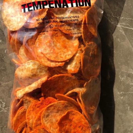 

➦ Keripik tempe Tempenation Balado 500gr ♟