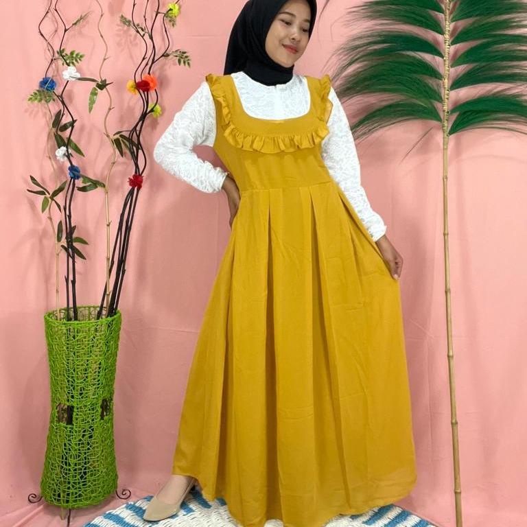 LANGSUNG KIRIM GAMIS CERUTY MIX BRUKAT//GAMIS TERKINI DAN TERLARIS