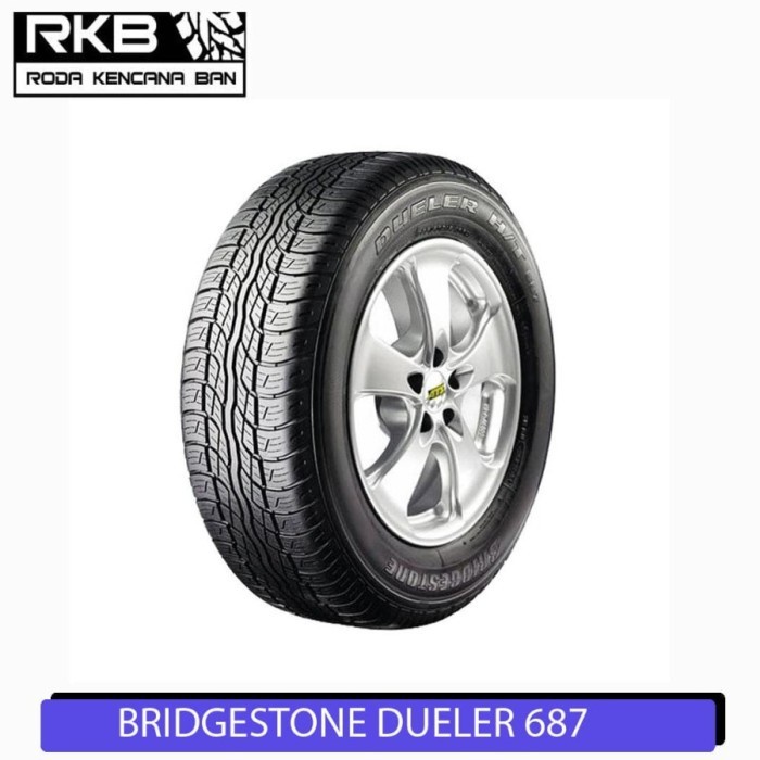 Bridgestone Dueler D687 235/60 R16 ban mobil OEM Toyota Rush