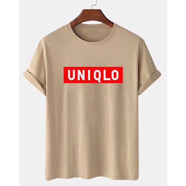 Baju Pria Kaos Oblong Wanita Uniqlo Lengan Pendek Tshirt Pakaian Atasan Oversize Cod