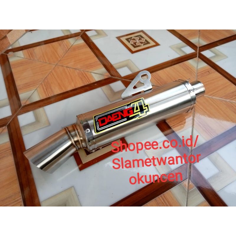 knalpot racing Daeng4 slincer mio beat vario nmax aerox
