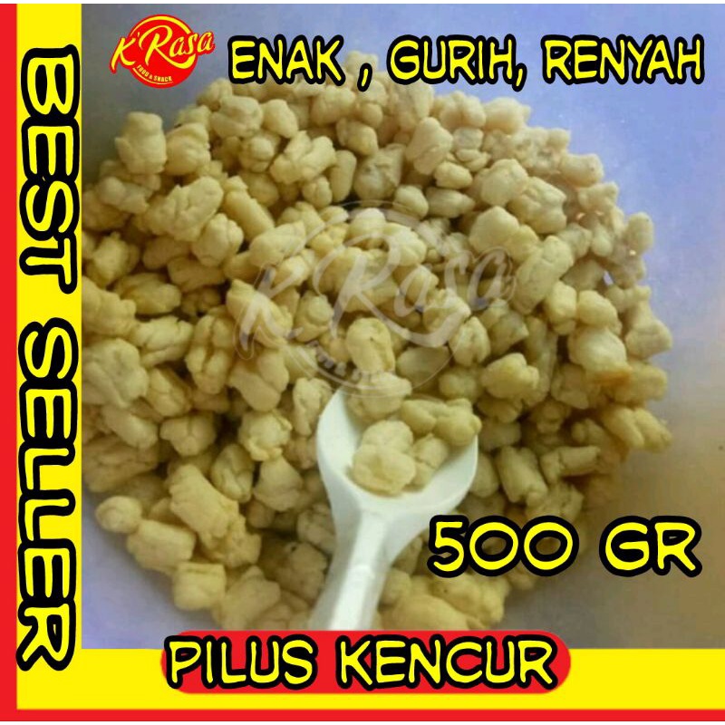 

Pilus cikur / pilus kencur K'rasa 500 gr enak, gurih dan renyah