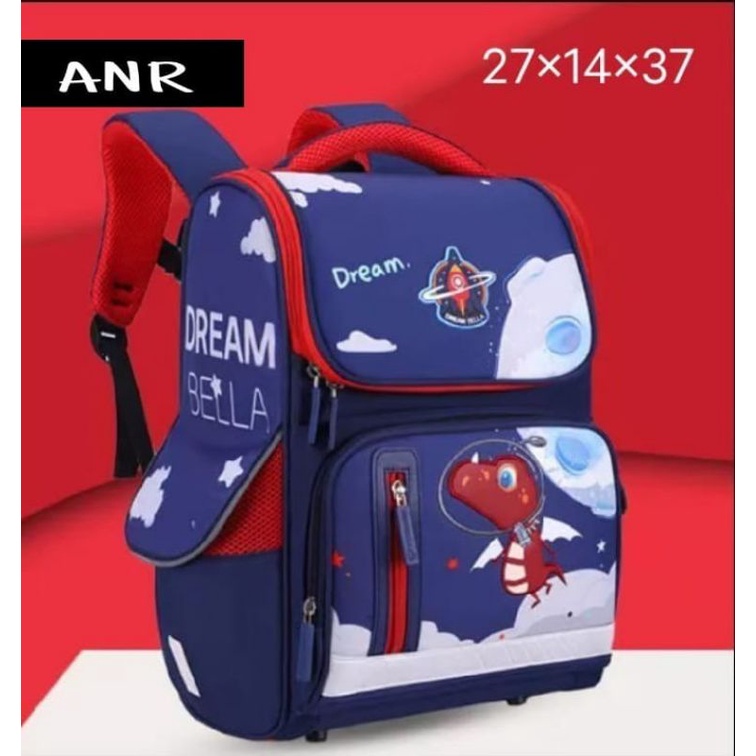 Tas Sekolah Anak Laki Laki Sd Smp Sma Ransel Set Anak Anak Perempuan Backpack Sekolah Dino