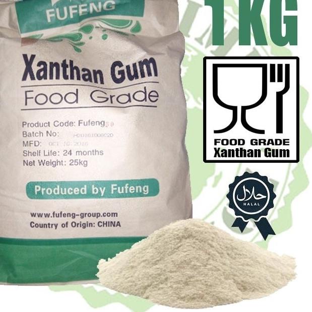 

❇ XANTHAN GUM Food Grade (Xanthan Gum,Xantan Gum,Xantham) 1kg ✾