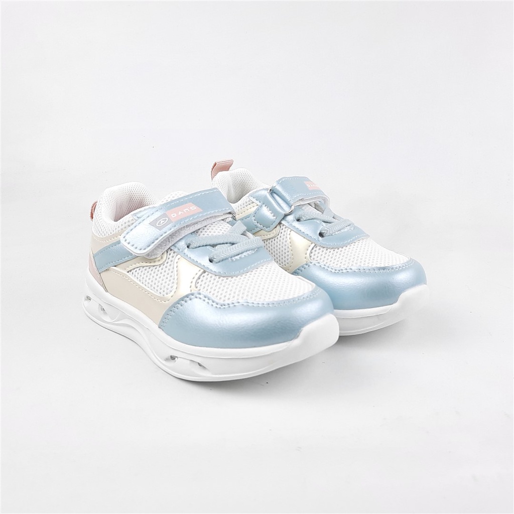 Sepatu Led sneakers anak perempuan Dans Mola 24-27