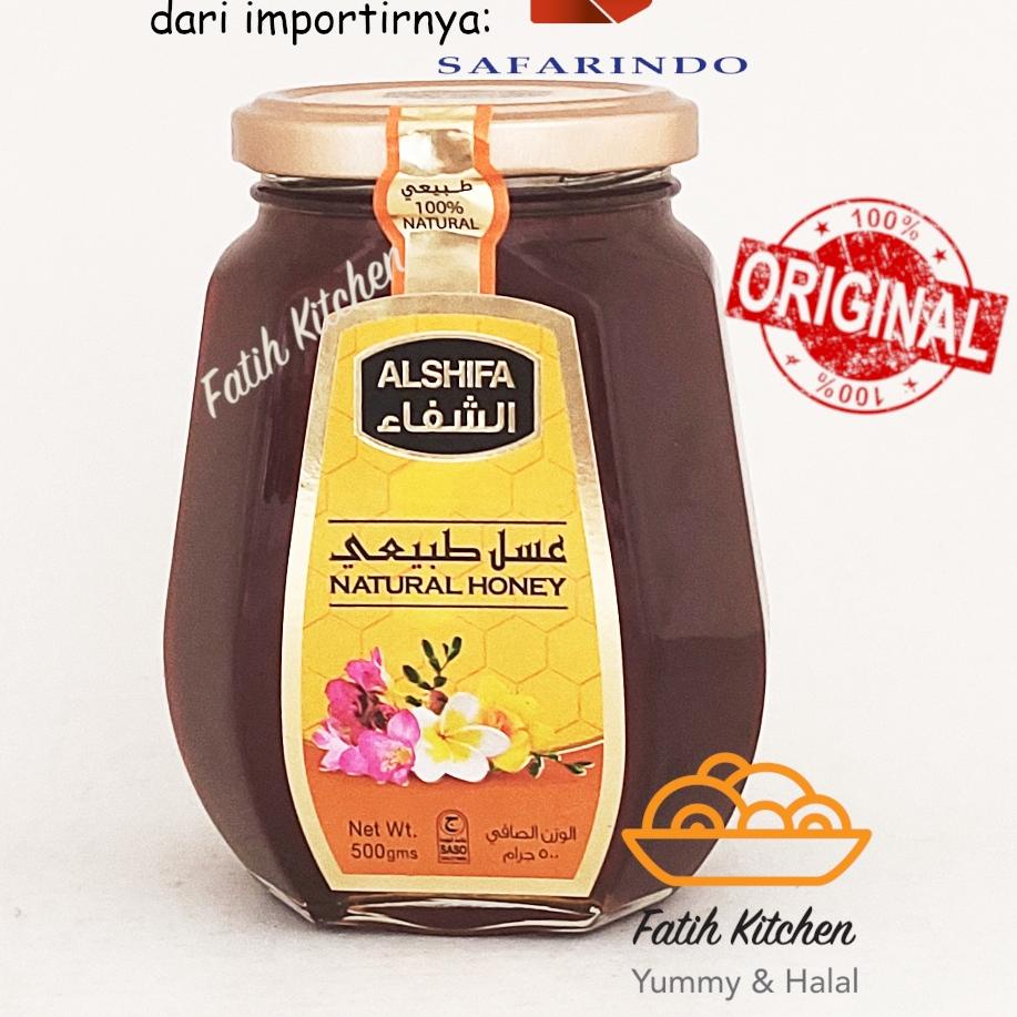 

➻ Al Shifa 500 gr Natural Honey Import Arab Saudi Original Asifa ֍