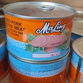 

Ma Ling Canned Pork 397gr TTS / Ham Daging Babi Maling Non Halal TERLARIS