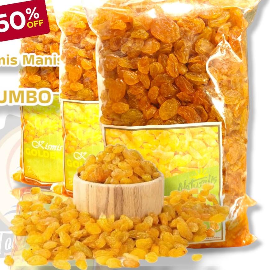 

✺ Kismis arab golden raisin semi jumbo 1kg ☄