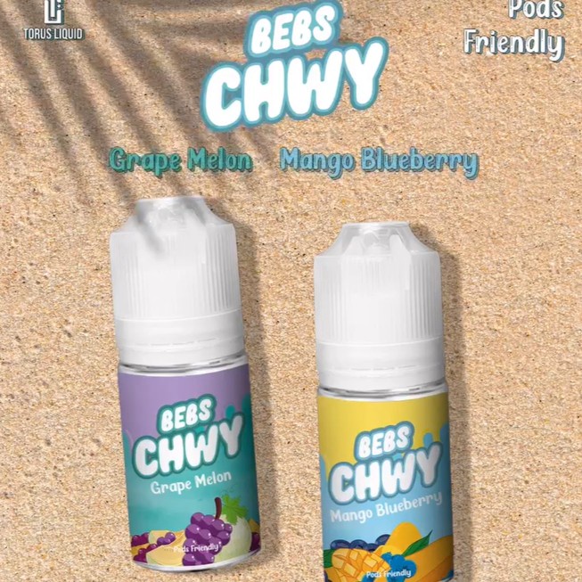 Bebs Chwy Grape Melon Pods Friendly 30ML by Babe Cabita x Torus Liquid