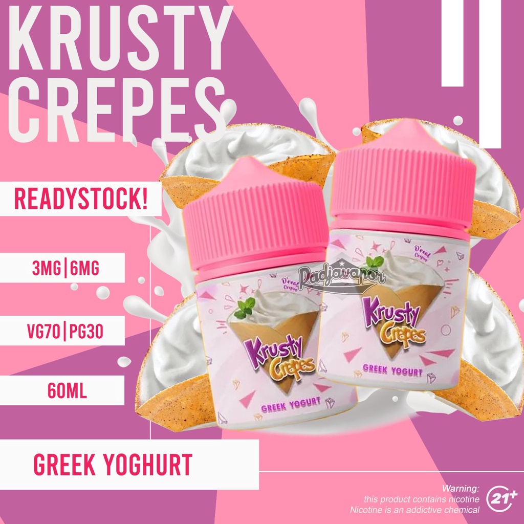 LIQUID KRUSTY CREPES V3 GREEK YOGHURT