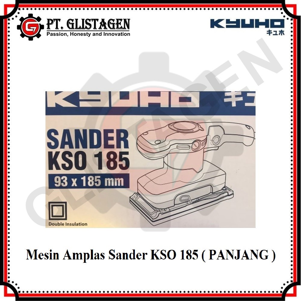 KYUHO SANDER KSO185 Mesin Amplas Sander (PANJANG 93x185) KYUHO KSO 185