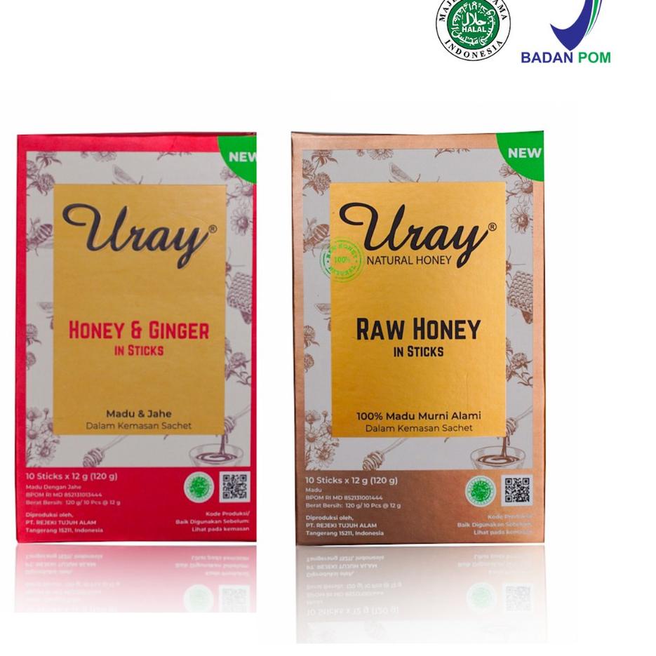

✯ Paket 2 Uray Stick Sachet 20 stick (Original + Ginger) Hutan ❀
