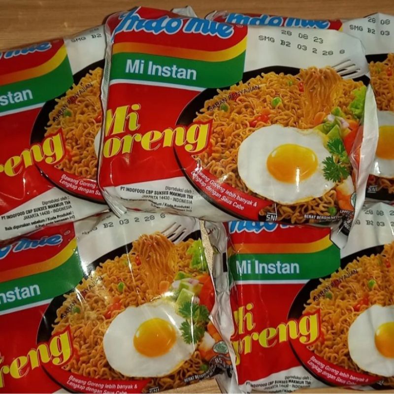 

Mi Goreng Instan Indomie 85,9 g