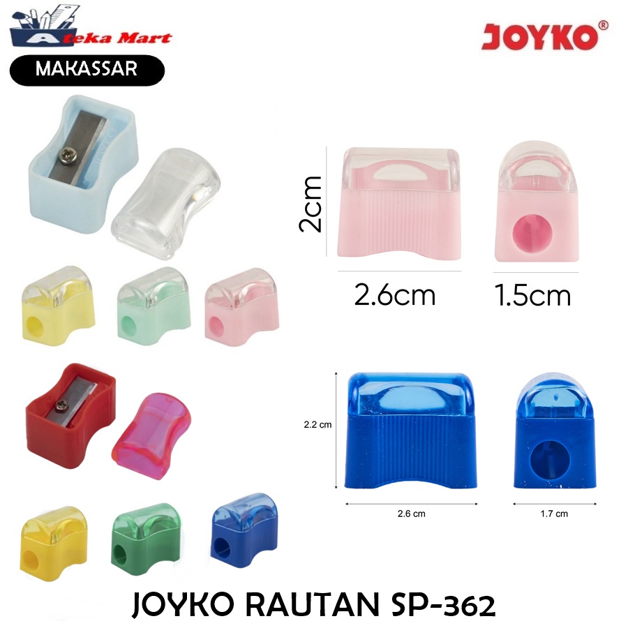 

[PCS] JOYKO SHARPENER SP-362 - PTL/RAUTAN PENSIL