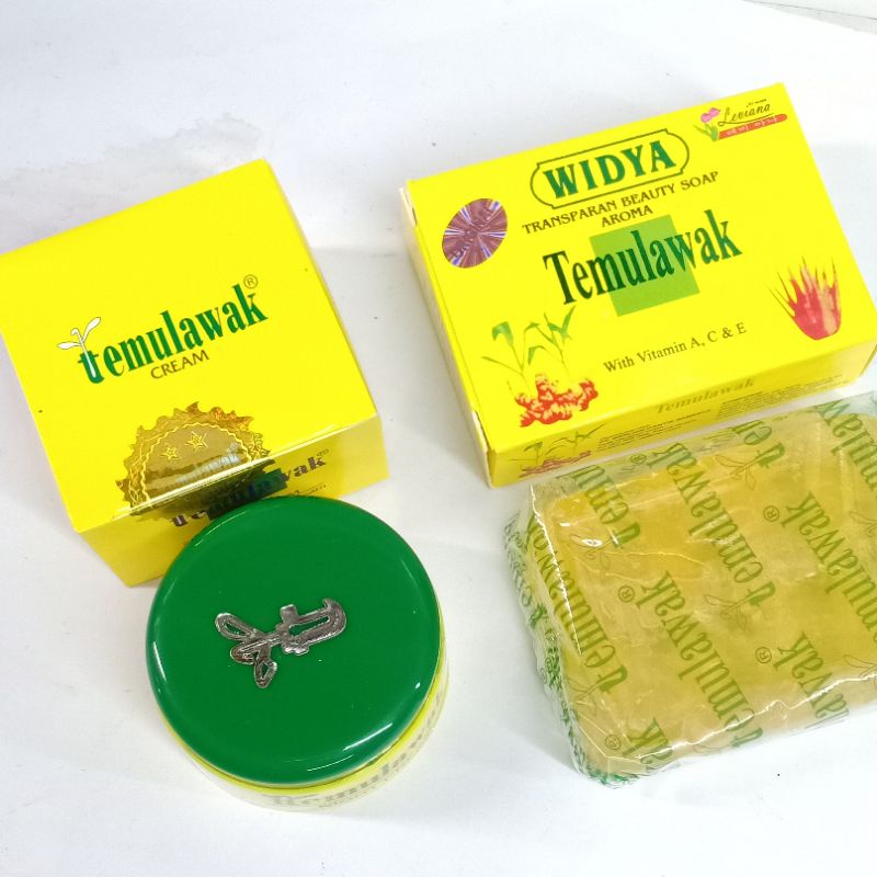 Paket - Cream Temulawak Malam &amp; Sabun Paket 2in1