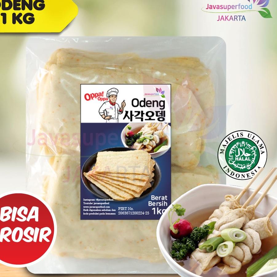

➹ Oppa Odeng Eomuk Korea Fish Cake 1kg Halal ❀