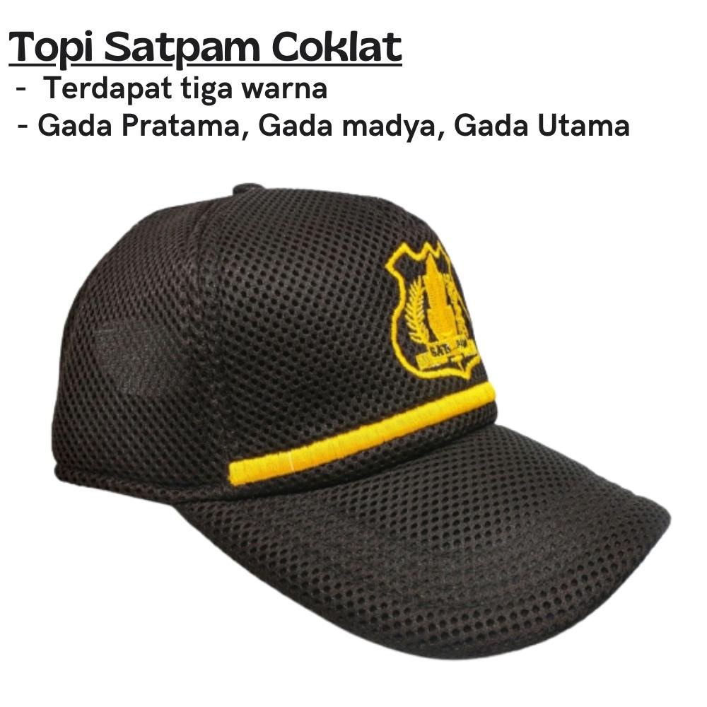 RK TOPI PET SECURITY SATPAM PDL PDH KEAMANAN JARING MESS MURAH BERKUALITAS BANDUNG