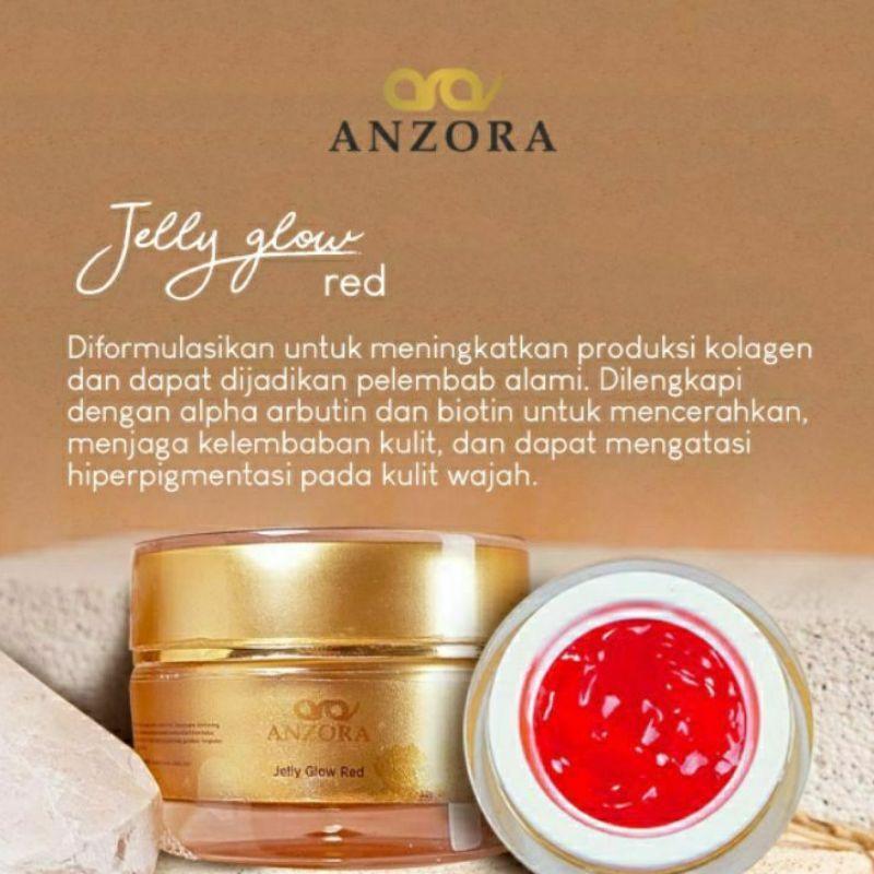 anzora jelly red - anzora jelly glowing - anzora red jelly - anzora red jelly glowing - jelly red anzora - jelly red anzora skincare