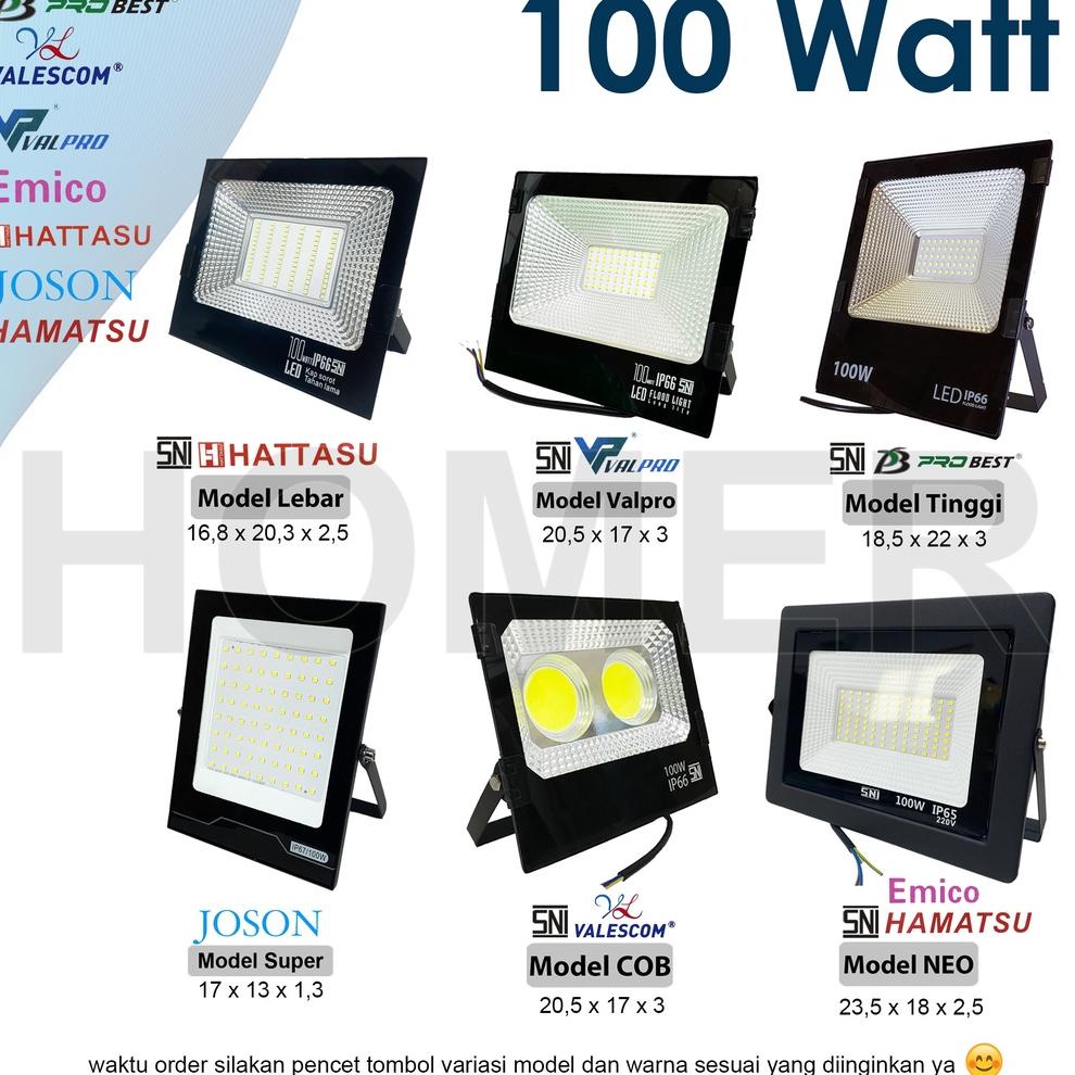 TERLARIS lampu led sorot / tembak / floodlight / outdoor / lapangan COB SMD super terang jarak jauh 