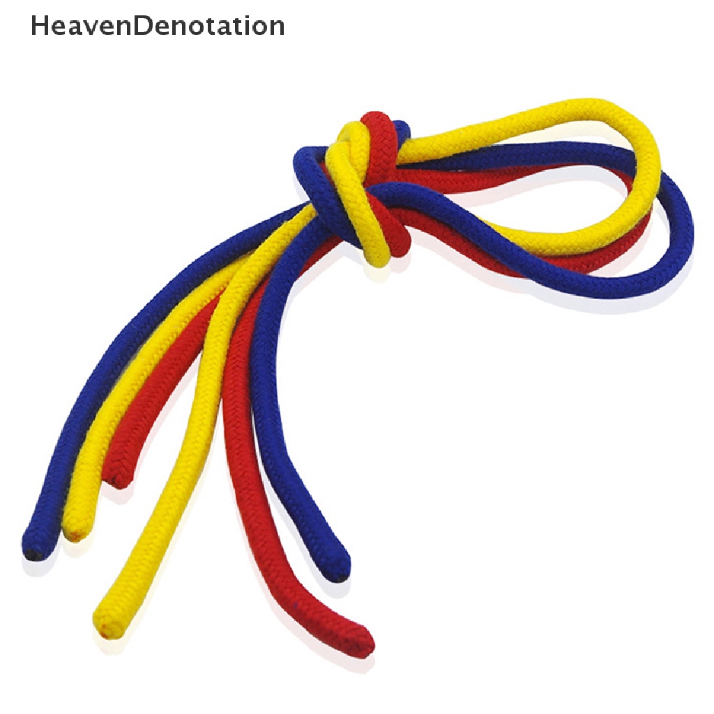 [HeavenDenotation] Tiga String Tali Sambung Trik Sulap Merah Kuning Biru Magic Rope Close Up HDV