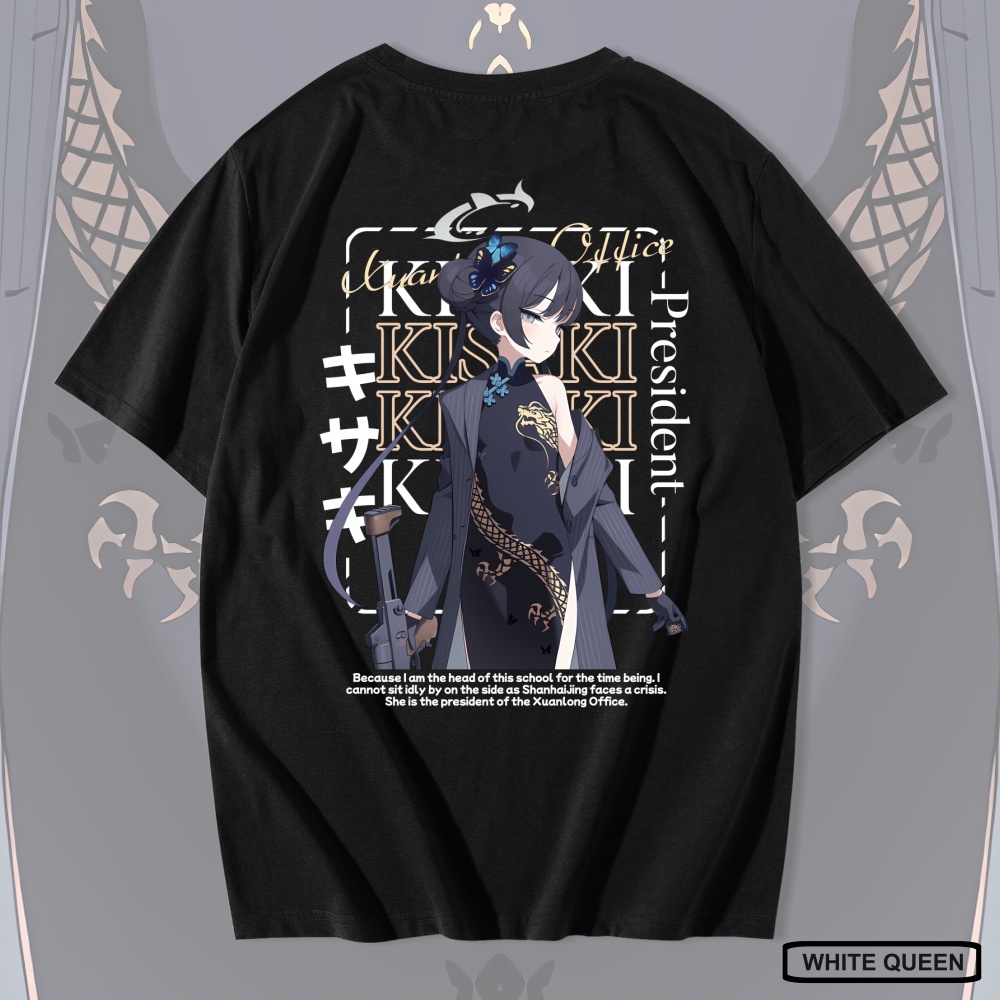 KAOS KISAKI BLUE ARCHIVE - KAOS DISTRO PRIA & WANITA KAOS ANIME & GAME BLUE ARCHIVE KISAKI