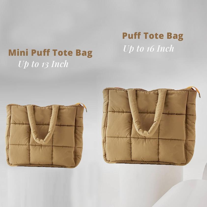 MENARIK Tas Laptop Puff Tote Bag Pria Wanita up to 13 inch - Mini Pilvy Doyle