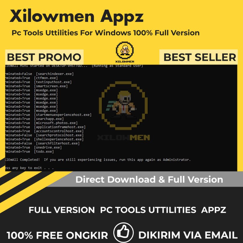 [Full Version] KillEmAll Pro PC Tools Software Utilities Lifetime Win OS