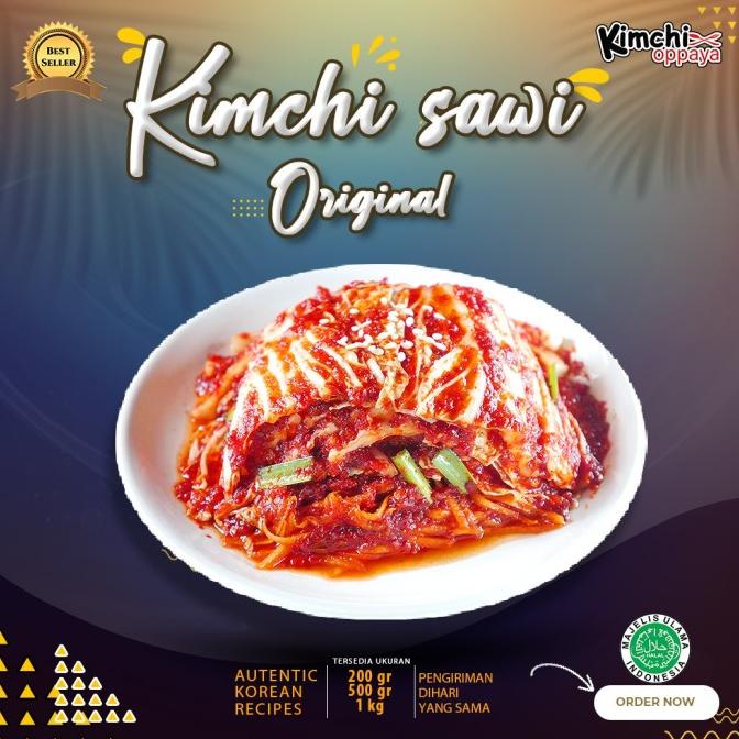 

kimchi sawi original authentic korea 500g Halal TERLARIS